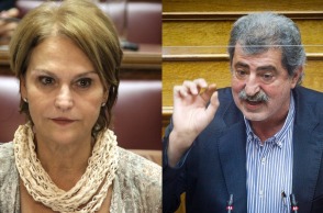 Αριστερά η ιστορικός Μαρία Ρεπούση και δεξιά ο βουλευτής του ΣΥΡΙΖΑ, Παύλος Πολάκης - Το άρθρο της κ. Ρεπούση για το «τσίγκινο σώβρακο»
