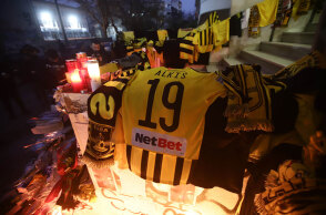 Το σημείο όπου δολοφονήθηκε ο 19χρονος Άλκης