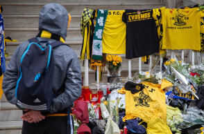 Το σημείο στη Θεσσαλονίκη όπου δολοφονήθηκε ο Άλκης Καμπανός