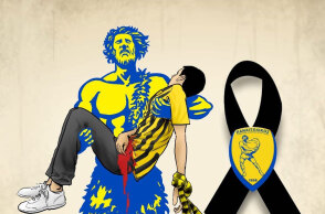 Το συγκλονιστικό πανό του Παναιτωλικού για τον 19χρονο Άλκη που δολοφονήθηκε