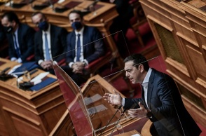 Αλέξης Τσίπρας - Κυριάκος Μητσοτάκης - Βουλή
