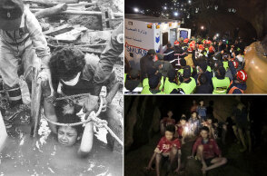 Δραματικές διασώσεις παιδιών σε Κολομβία, Μαρόκο και Ταϊλάνδη