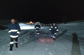 Σε εξέλιξη η επιχείρηση για τον εντοπισμό των τριών αναρριχητών στα Καλάβρυτα