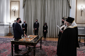 Ορκίστηκε ο νέος υπουργός Αγροτικής Ανάπτυξης, Γιώργος Γεωργαντάς