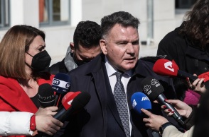 ΔΙΚΗ ΤΟΥ ΣΚΗΝΟΘΕΤΗ ΚΑΙ ΗΘΟΠΟΙΟΥ ΔΗΜ. ΛΙΓΝΑΔΗ ΓΙΑ ΤΟ ΑΔΙΚΗΜΑ ΤΟΥ ΒΙΑΣΜΟΥ ΚΑΤΑ ΣΥΡΡΟΗ (ΓΙΑΝΝΗΣ ΠΑΝΑΓΟΠΟΥΛΟΣ/ EUROKINISSI)