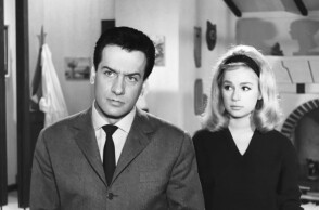 Ο Αλέκος Αλεξανδράκης και η Αλίκη Βουγιουκλάκη στην ταινία η «Ψεύτρα»