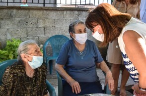 Η Κατερίνα Σακελλαροπούλου αποχαιρέτησε την Ευστρατία Μαυραπίδου