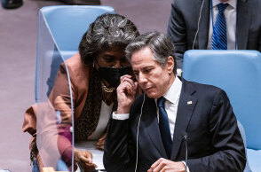 Ο Άντονι Πλίνκεν (Αμερικανός ΥΠΕΞ) στο Συμβούλιο Ασφαλείας του ΟΗΕ