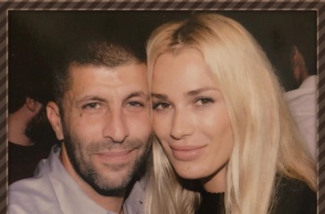 Ο δολοφονημένος επιχειρηματίας, Γιάννης Μακρής, με τη σύζυγό του, Βικτώρια Καρύδα