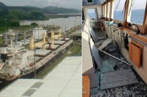 Πόλεμος στην Ουκρανία: Πλοίο τουρκικών συμφερόντων χτυπήθηκε από οβίδα ανοιχτά της Οδησσού.