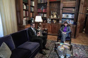 Κυριάκος Μητσοτάκης - Κατερίνα Σακελλαροπούλου