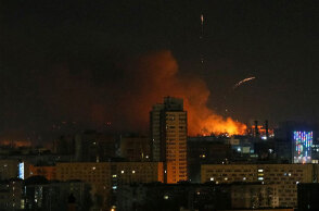 Νυχτερινοί βομβαρδισμοί στο Κίεβο