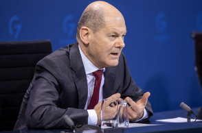 Ο Γερμανός Καγκελάριος Όλαφ Σολτς