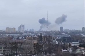Βομβαρδισμοί στο Κίεβο