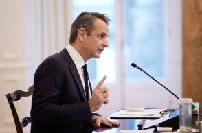 Ο πρωθυπουργός, Κυριάκος Μητσοτάκης στο Υπουργικό Συμβούλιο