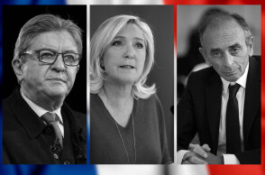 Ζαν-Λυκ Μελανσόν, Μαρίν Λεπέν, Ερίκ Ζεμούρ