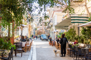 Φωτογραφία από τη γειτονιά του Ψυρρή.
