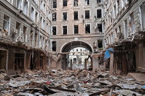 Πόλεμος στην Ουκρανία - Βομβαρδισμός στο Χάρκοβο