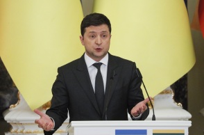 Πόλεμος στην Ουκρανία: Με οργή αντέδρασε ο Βολοντίμιρ Ζελένσκι κατά του ΝΑΤΟ για τη μη επιβολή ζώνης αεροπορικού αποκλεισμού.