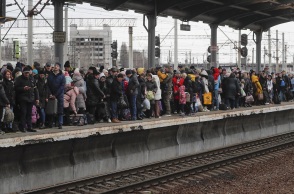 Πρόσφυγες στην Ουκρανία