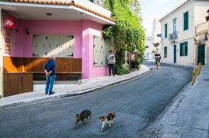 Η οδός Τριπόδων βρίσκεται στην Πλάκα.