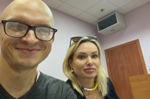 Η δημοσιογράφος Μαρίνα Οβσιανίκοβα
