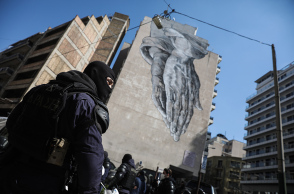 Επιχείρηση της ΕΛ.ΑΣ. στο κέντρο της Αθήνας