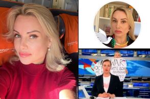 Η Ρωσίδα δημοσιογράφος, Μαρίνα Οβσιάνικοβα 