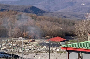 To εργοστάσιο κατασκευής εκρηκτικών στα Γρεβενά καταστράφηκε ολοσχερώς μετά την έκρηξη