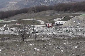 Γρεβενά: Το σημείο όπου υπήρχε το εργοστάσιο - Δεν έμεινε τίποτα μετά την έκρηξη
