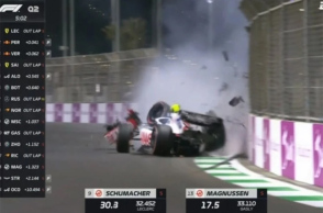 Ατύχημα Μικ Σουμάχερ στο Grand Prix της Σαουδικής Αραβίας