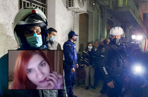 Αστυνομικοί έξω από το σπίτι της οικογένειας Δασκαλάκη στην Πάτρα | Η Ρούλα Πισπιρίγκου (ένθετη)