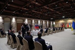 Πόλεμος στην Ουκρανία: Στις συνομιλίες στην Κωνσταντινούπολη σημειώθηκε πρόοδος, σύμφωνα με τον Λαβρόφ.