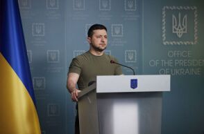 Ουκρανία: Ο πρόεδρος Ζελένσκι κατηγορεί τη Ρωσία για γενοκτονία	