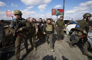 Ο Ζελένσκι στη Μπούκα