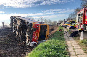 Ουγγαρία: Νεκροί και τραυματίες από σύγκρουση φορτηγού με τρένο