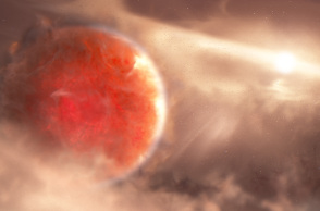 Καλλιτεχνική απεικόνιση του πρωτοπλανήτη που φωτογράφισε η NASA