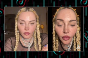 Στιγμιότυπο από βίντεο της Μαντόνα στο TikTok