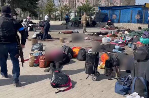 Νεκροί μετά τον βομβαρδισμό σε σιδηροδρομικό σταθμό στην Ανατολική Ουκρανία