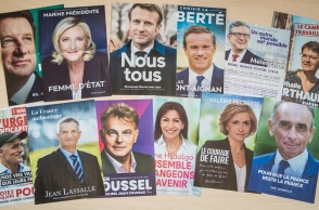 Προεδρικές εκλογές στη Γαλλία: Οι αφίσες των υποψηφίων για την προεδρία