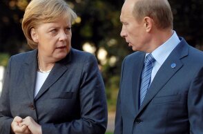 Η Ανγκέλα Μέρκελ και ο Βλαντιμίρ Πούτιν