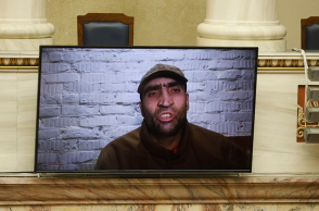 Μέλος του τάγματος Αζόφ στην ελληνική βουλή