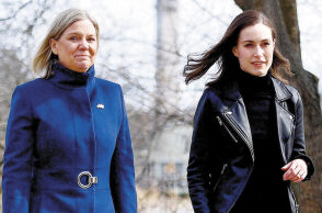 Σάνα Μαρίν και Μαγκνταλένα Αντερσον,