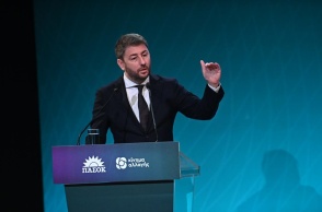 Ο πρόεδρος του ΠΑΣΟΚ - ΚΙΝΑΛ, Νίκος Ανδρουλάκης