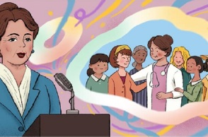 Το Google Doodle τιμά τα 155 χρόνια από τη γέννηση της Elvira Rawson