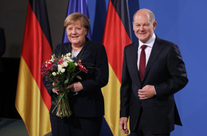 Άνγκελα Μέρκελ, Όλαφ Σολτς