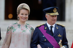 Η βασίλισσα Ματθίλδη και ο βασιλιάς Φίλιππος, το βασιλικό ζεύγος του Βελγίου