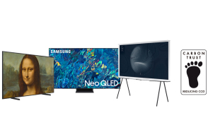 Samsung τηλεοράσεις 2022:Πιστοποίηση μείωσης αποτυπώματος άνθρακα