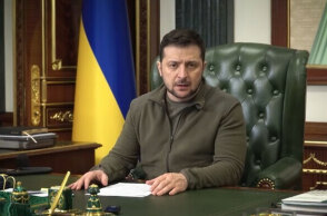 Ο πρόεδρος της Ουκρανίας Βολοντίμιρ Ζελένσκι