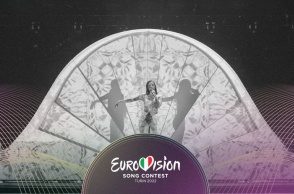 Eurovision 2022: Η Ανδρομάχη στη σκηνή του Pala Olympico στο Τορίνο